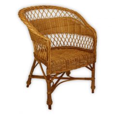 Fonott rattan fotel