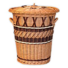 Oval laundry basket in several sizes