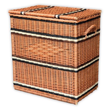 Woven laundry basket in multiple sizes